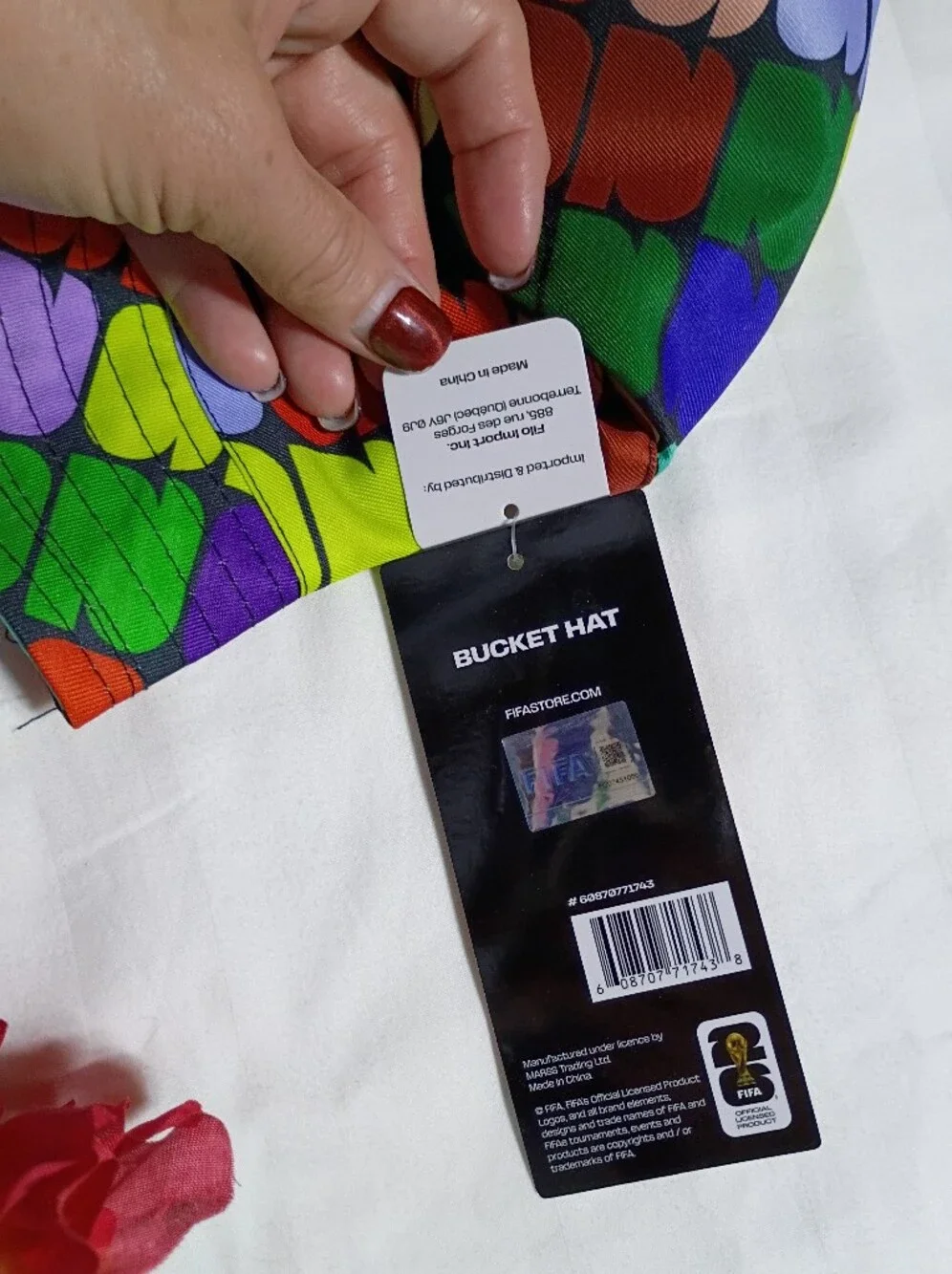 Multicolor Unisex Bucket Hat